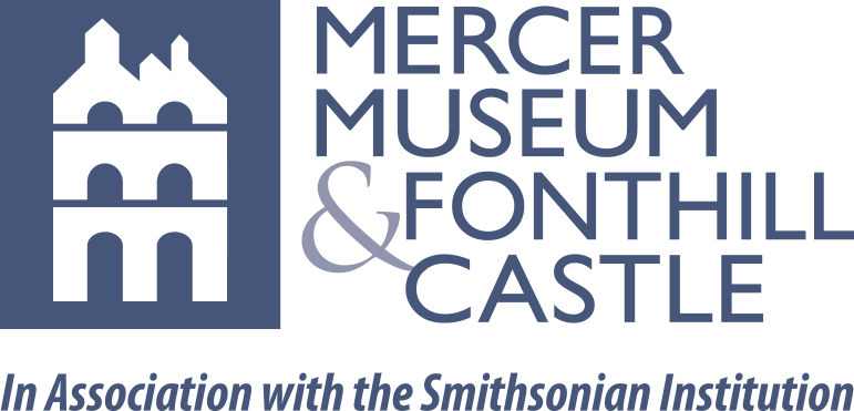 MercerMuseumAndFonthillLogo_horizontalBlue_Smithonian